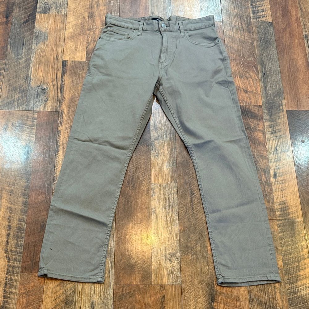 Calvin Klein Men's Tan Slim Jeans 32x30 (6030)